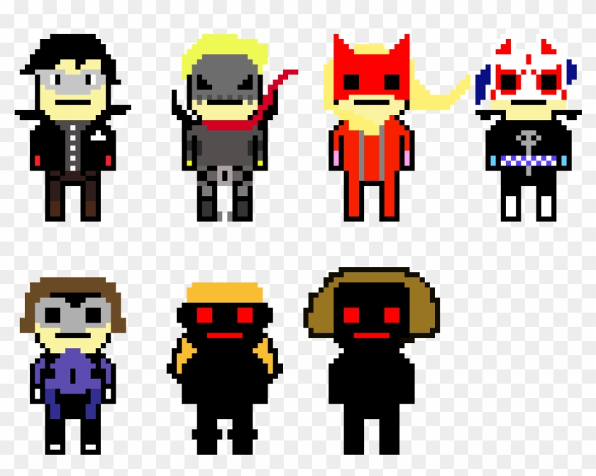 Phantom Thieves - Cartoon Clipart #3564858