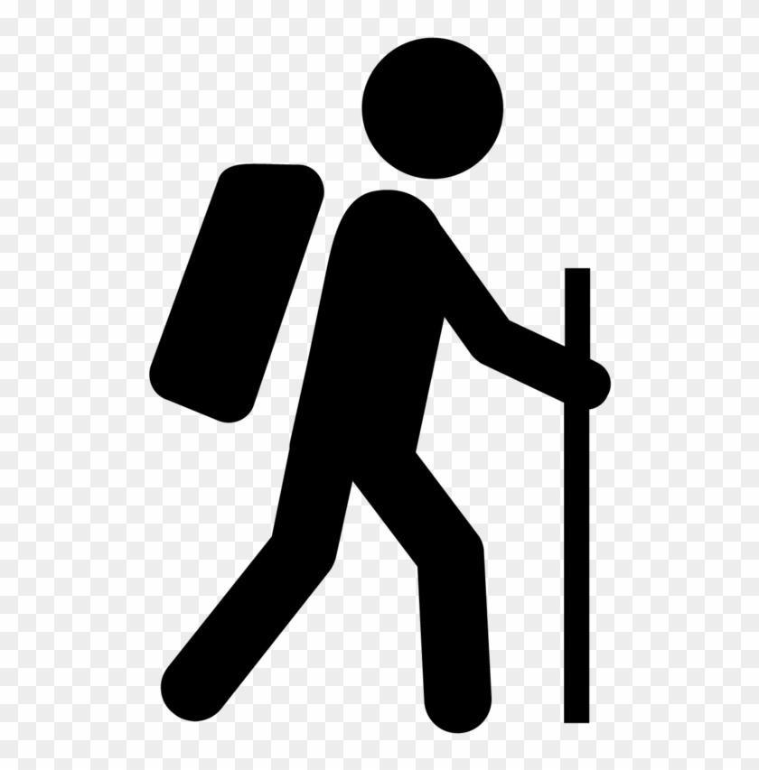 Hiking Png , Png Download - Hiking Icon Png Clipart #3564952