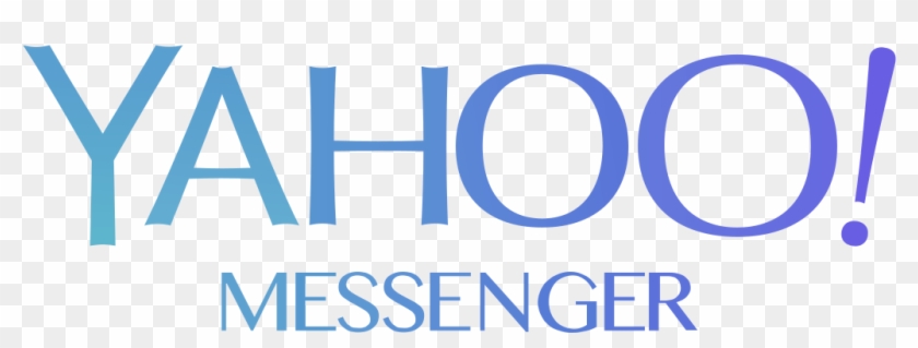 Yahoo Messenger Text Logo - Oval Clipart