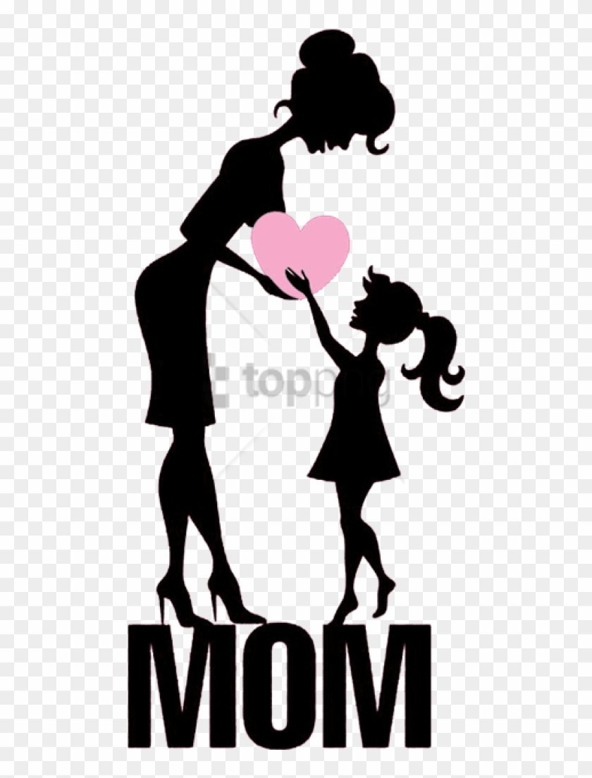 Free Png Mothers Day Daughter Illustration - Happy Mothers Day Transparent Background Clipart