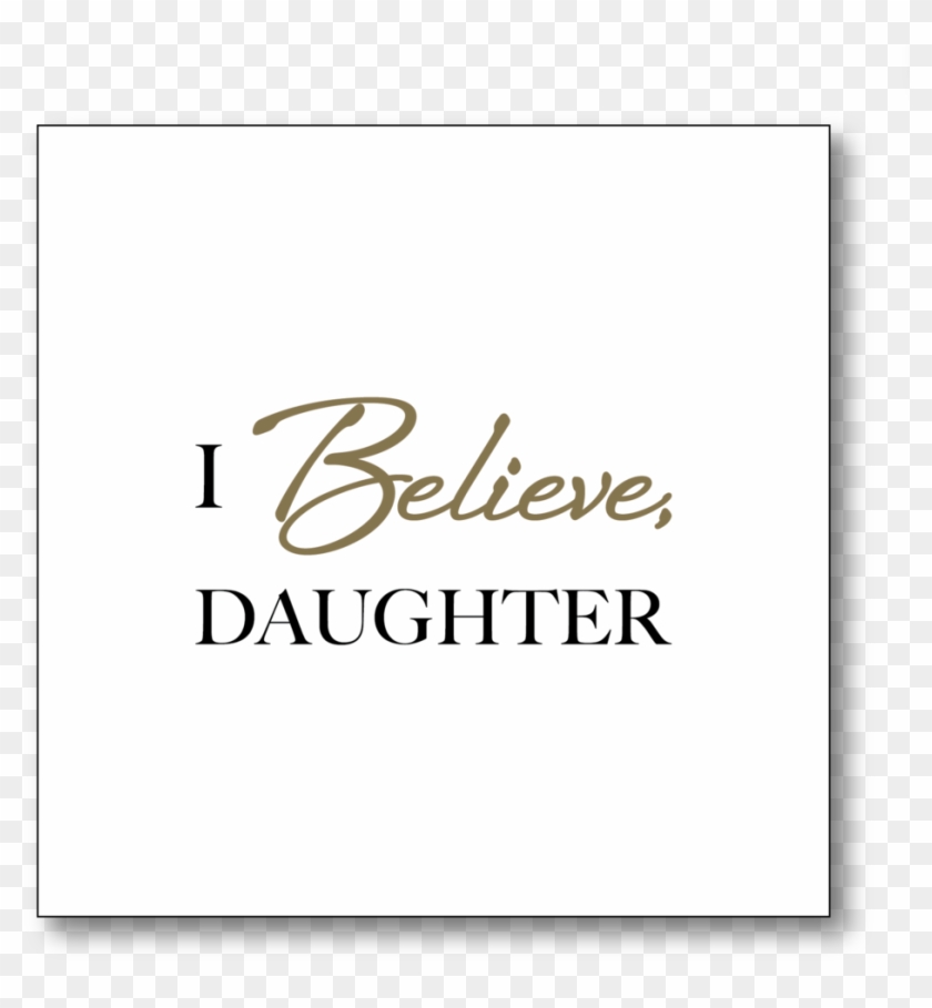 I Believe Daughter , Png Download - Bandana Name Clipart #3565314