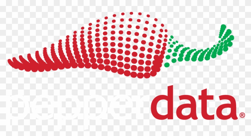 Pepperdata White Red Logo - Pepper Data Logo Clipart