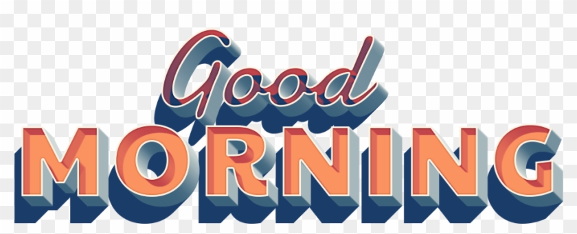 Good Morning Snapchat Community Filter - Calligraphy Clipart