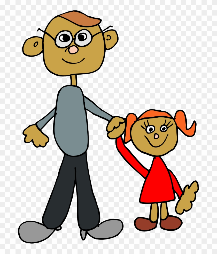 Wash Hands Clipart - Father And Daughter Clipart - Png Download