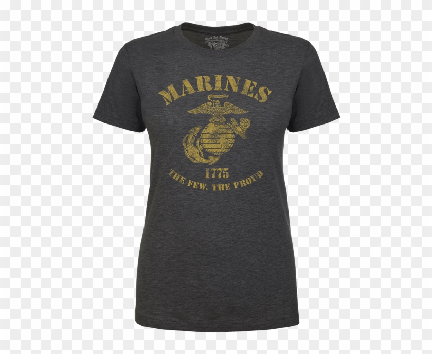 Marines The Few The Proud Retro T-shirt - Active Shirt Clipart #3565937