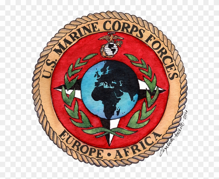 Bleed Area May Not Be Visible - United States Marine Corps Forces, Europe Clipart