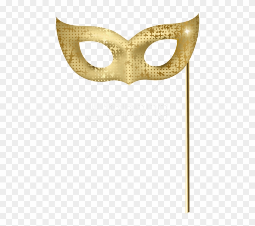 Free Png Gold Carnival Mask Png Images Transparent - Transparent Gold Masquerade Mask Clipart #3566607