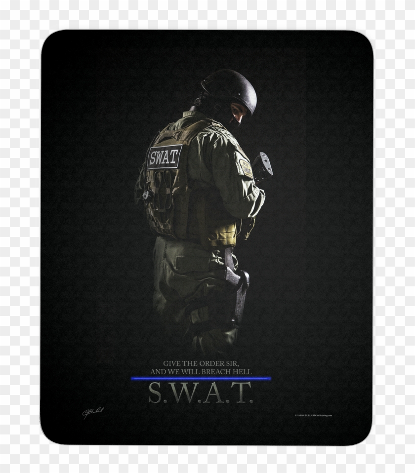 Swat Team Mousepad - Soldier Clipart