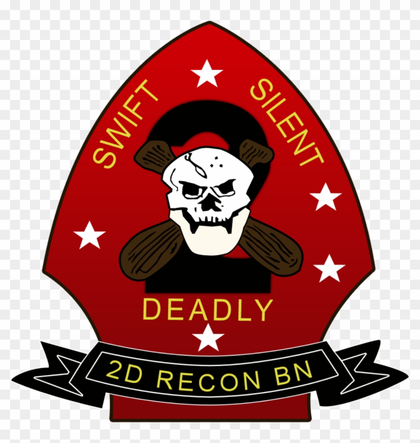 2nd Reconnaissance Battalion - 2d Recon Bn Logo Clipart #3566824