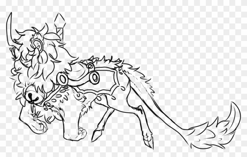 [p] Weak - Line Art Clipart