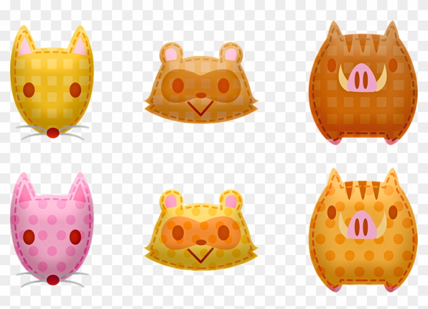 Kawaii Patches Kawaii Animals Kawaii Japanese Kid's Clipart