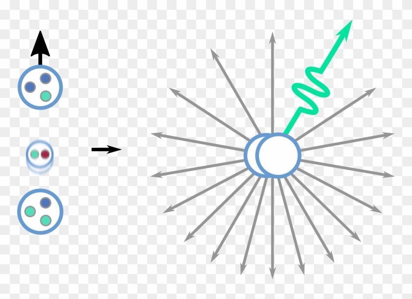 Because The Weak Force Also Connects The Spin Direction - Circle Clipart #3567376