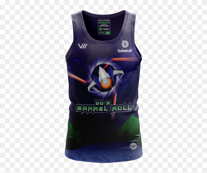 Star Fox Themed Jerseys For My Friend's Roundnet Team - Active Tank Clipart #3567416