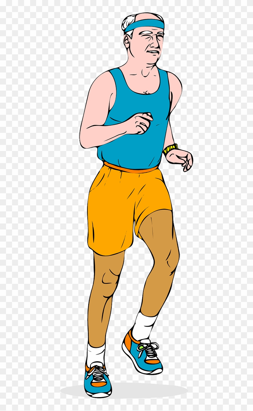 Jogger Jogging Man Person Png Image - Clip Art Sport Transparent Png