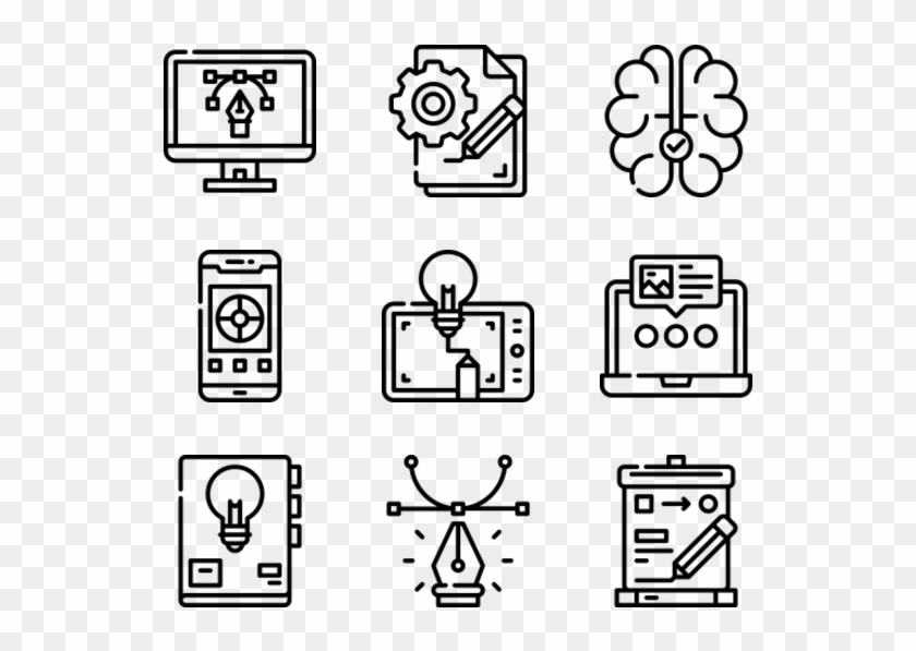 Design Thinking - Work Icon Clipart #3568273