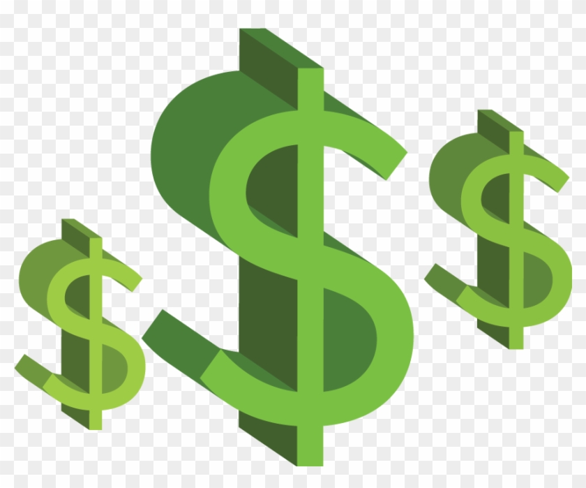 Dollar Transparent Vector - Transparent Background Money Sign Clip Art - Png Download
