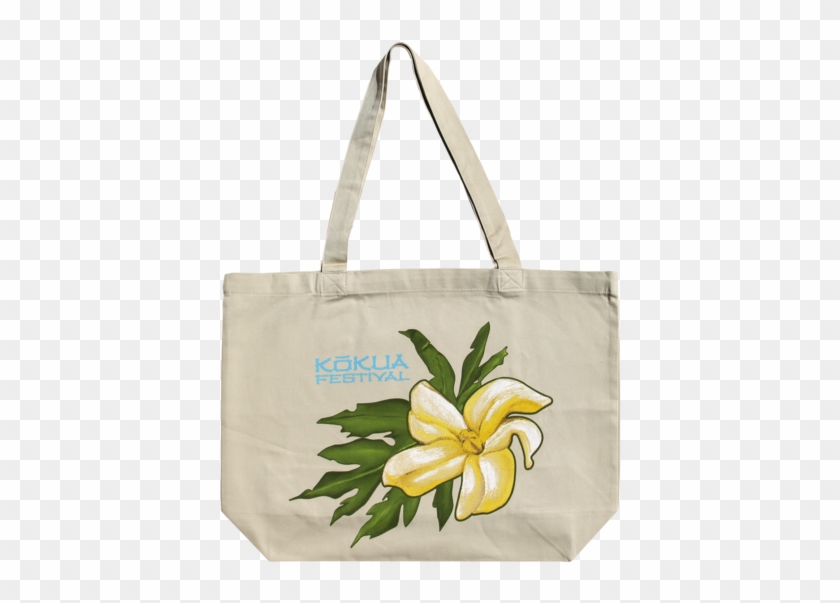 Kōkua Festival 2010 Flower Tote Bag - Tote Bag Clipart