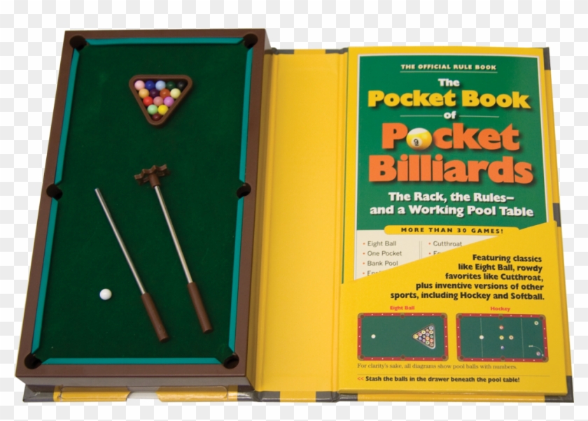 The Pocket Book Of Pocket Billiards - Pocket Book Of Pocket Billiards Clipart #3568580