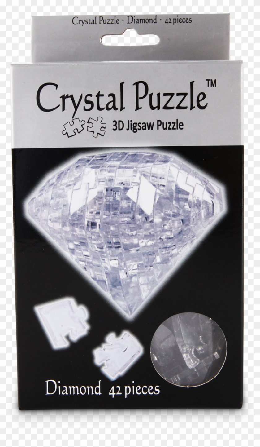 Clear Diamond 3d Crystal Jigsaw Puzzle 42 Pieces Fun - 3d Diamond Puzzle Clipart