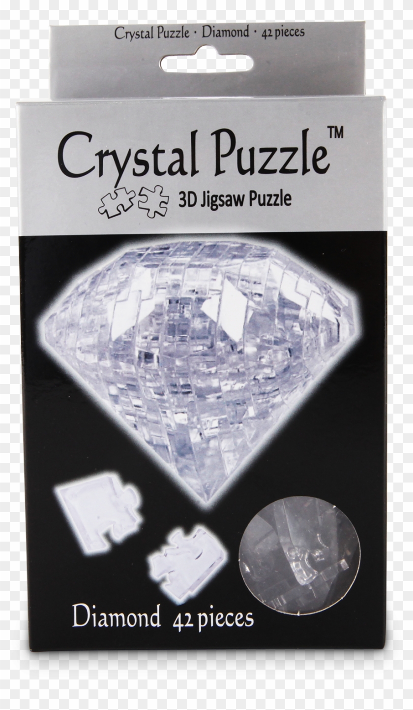 Clear Diamond 3d Crystal Jigsaw Puzzle 42 Pieces Fun - 3d Diamond Puzzle Clipart #3568972