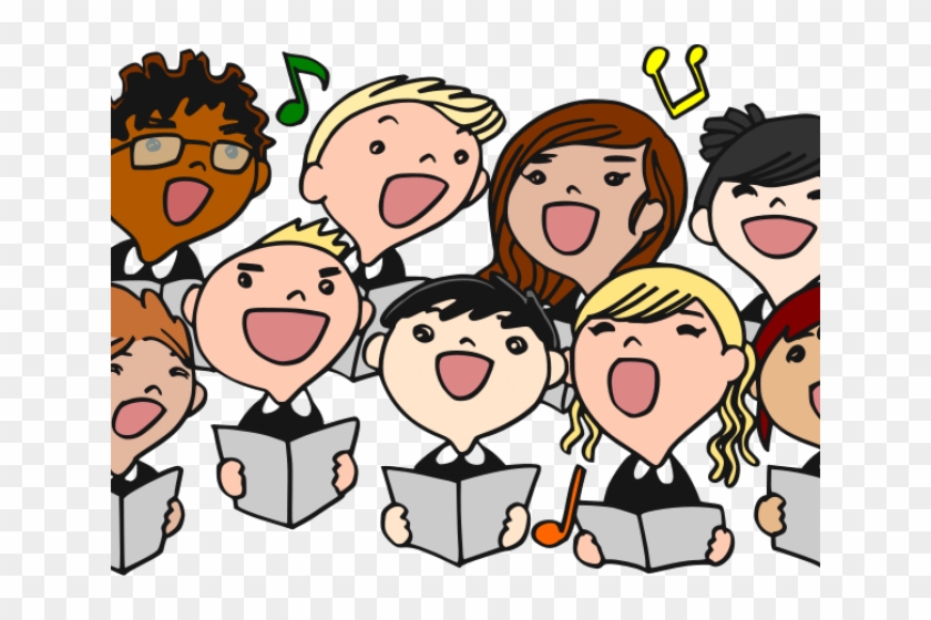 Singing Clipart Outgoing Person - Praise The Lord Cartoon - Png Download