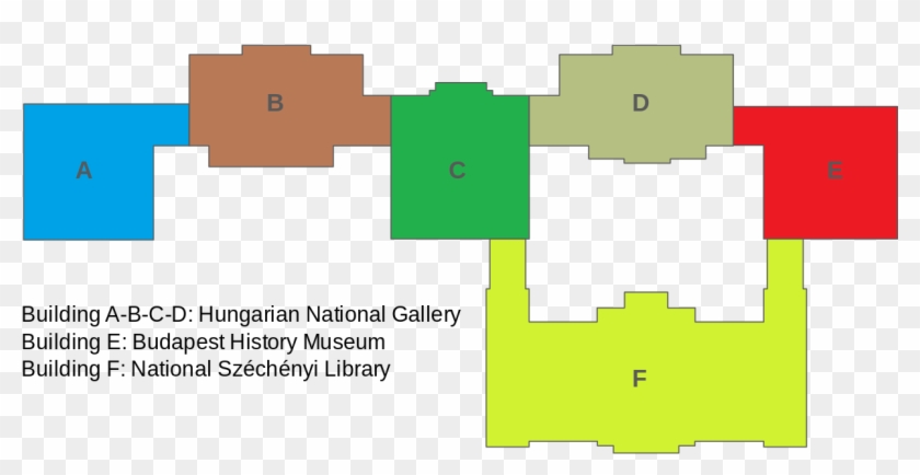 Floor Plans Of Buda Castle En - Buda Castle Floor Plan Clipart #3569310