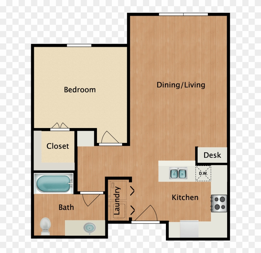 The Bennett - Floor Plan Clipart #3569342