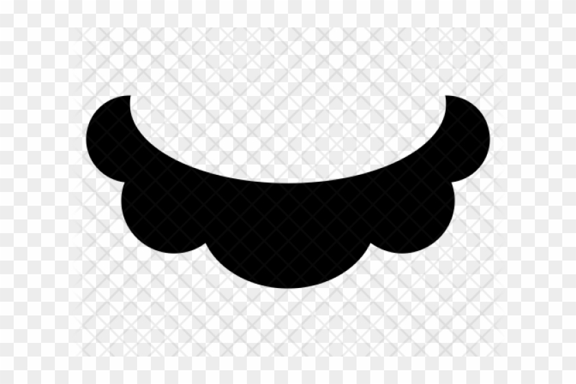 Mustache Clipart Mario - Crescent - Png Download #3569353