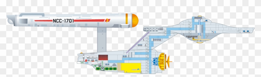 Equipada Para Pesquisas No Espaço Profundo, A Enterprise - Jet Bridge Clipart #3570013