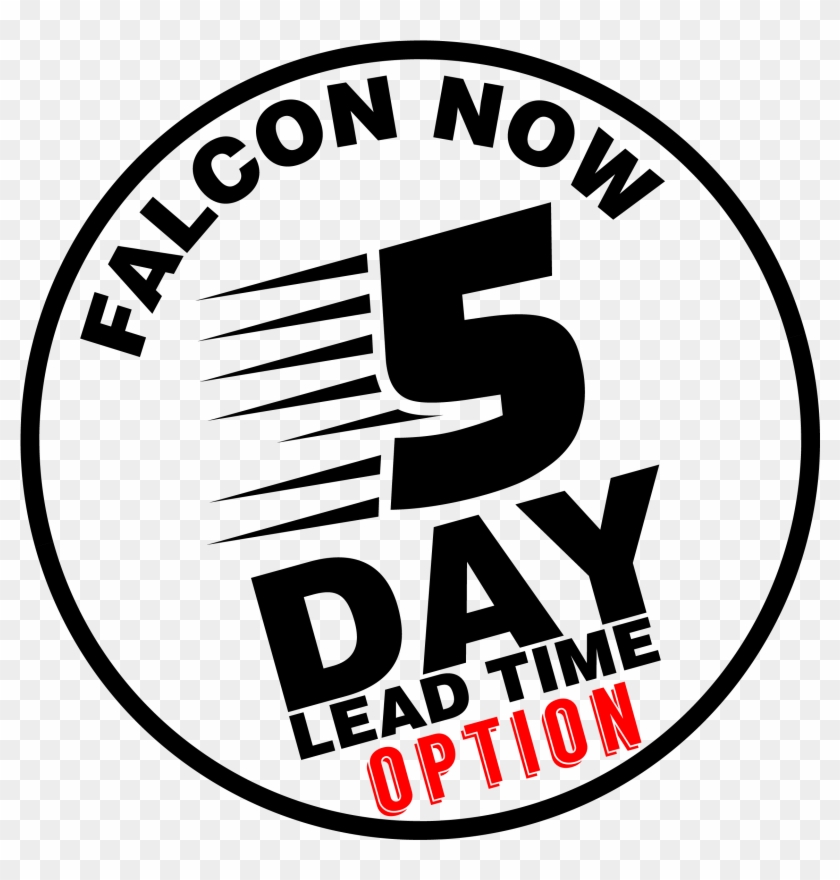 Falcon Now Stamp With Option Label - Circle Clipart