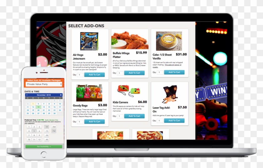 Online Party Booking - Tag Your Friends Food Clipart