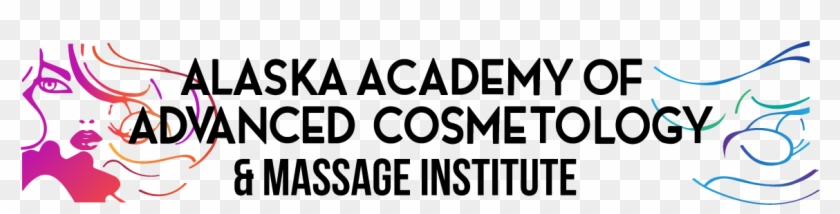 Alaska Academy Of Advanced Cosmetology & Massage Institute - Monochrome Clipart