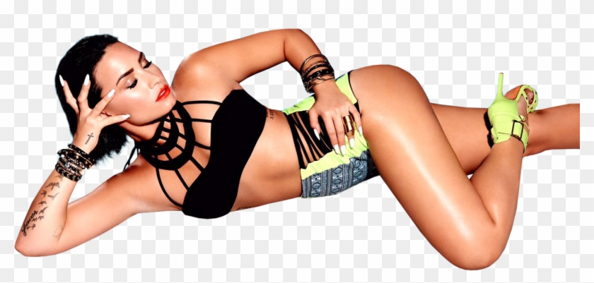 Lovato's Single, Named Billboard's “song Of The Summer - Demi Lovato Pool Photoshoot Clipart #3571076