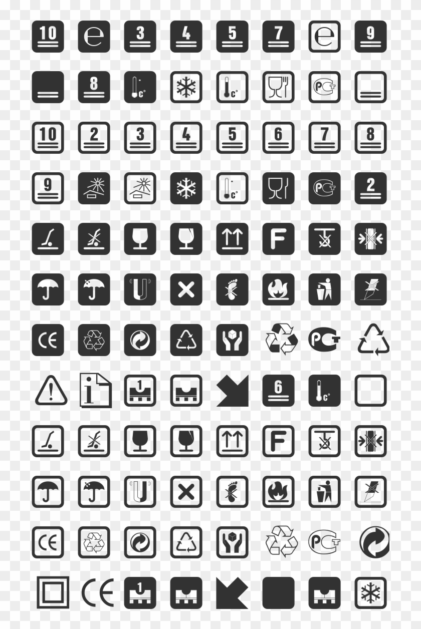 Notice - Dingbats Fonts Free Clipart