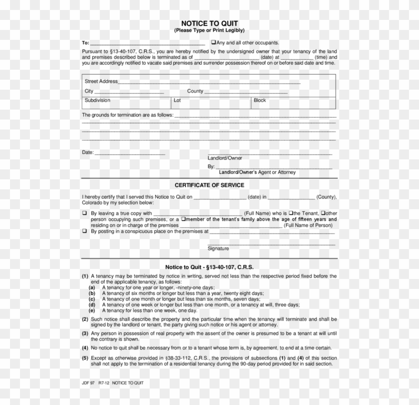 3 Day Eviction Notice California Pdf 79452 - 21 Day Eviction Notice Colorado Clipart #3571893