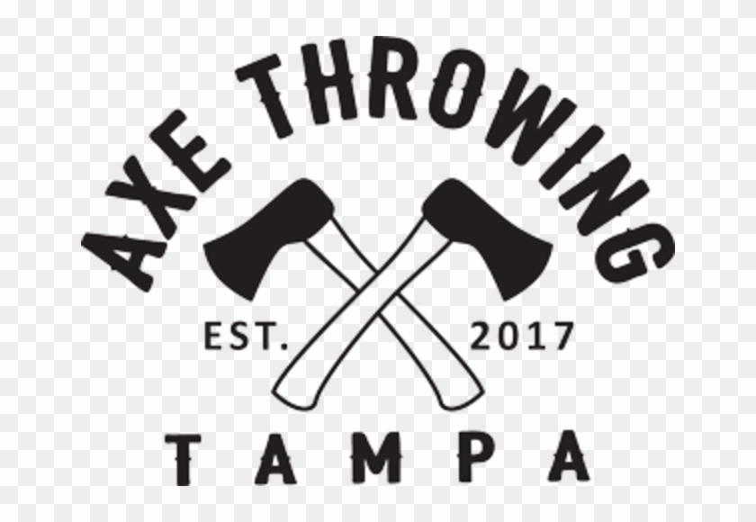 Logo - Axe Throwing Tampa Clipart