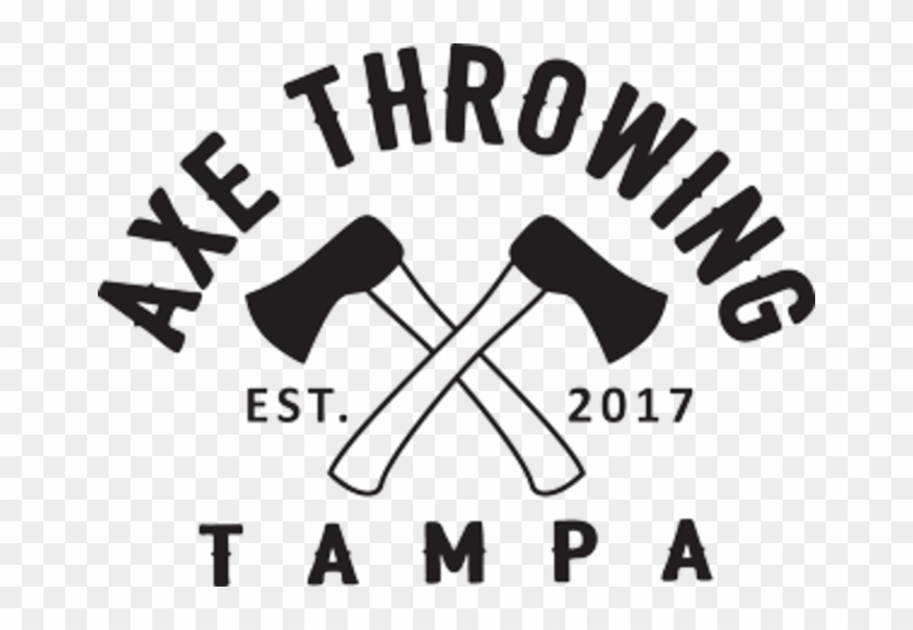 Logo - Axe Throwing Tampa Clipart #3571925