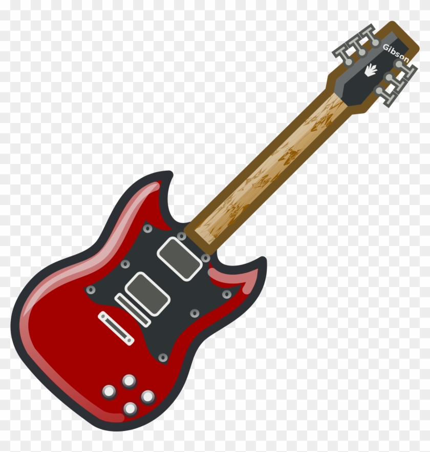 Gibson Sg Png - Guitarra Gibson Sg Png Clipart #3572247