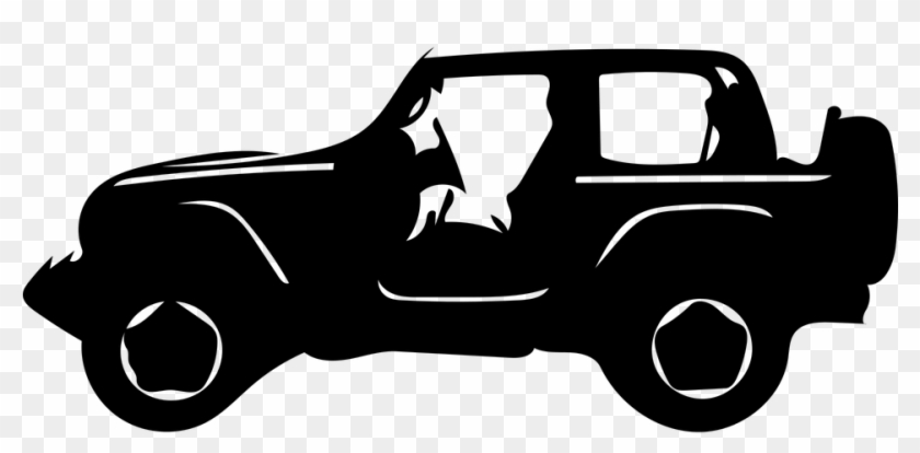 Car Jeep Suv Muv Cars Movie Movie Car Open Jeep - Jeep Clipart #3572301