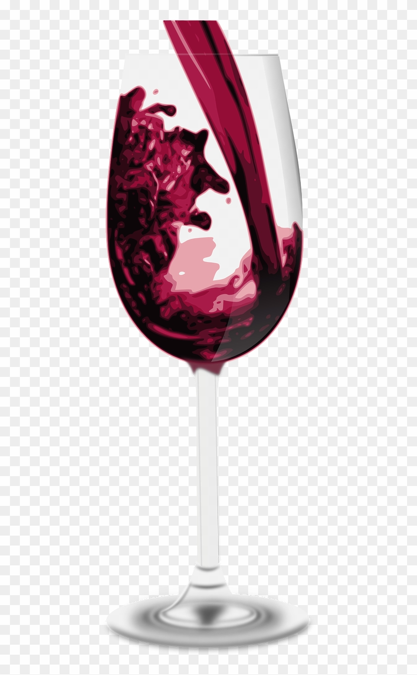 Wine,pour,free Vector Graphics - Red Wine Clipart
