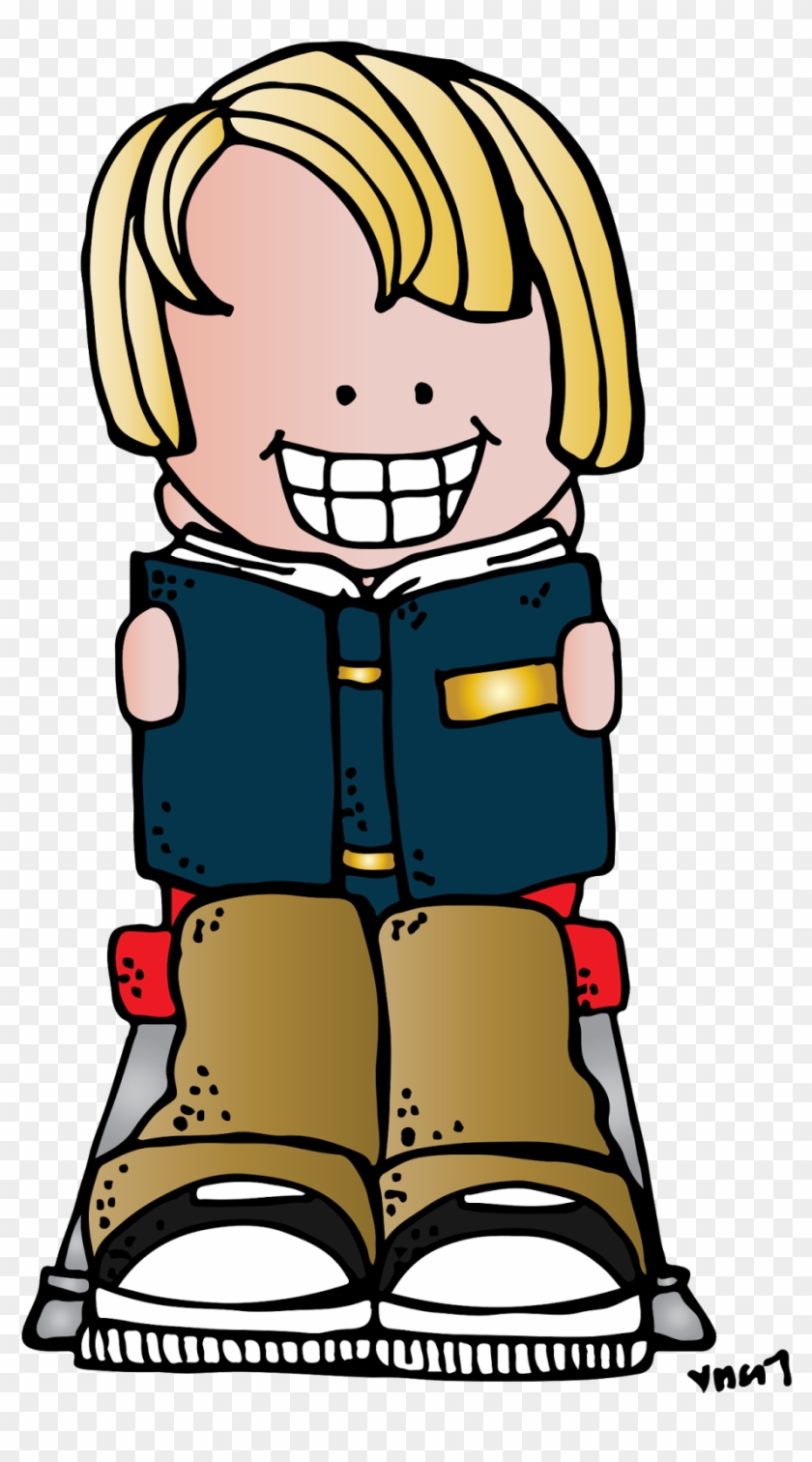 Melonheadz Computer Cliparts - Reading Clipart Melonheadz Reading - Png Download