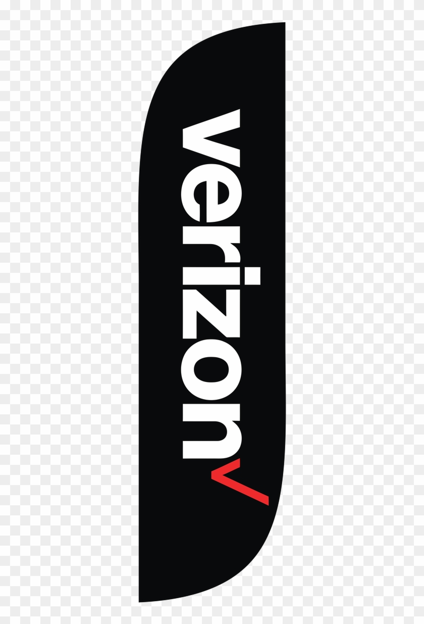 Red/White Verizon Swooper Flag Color 