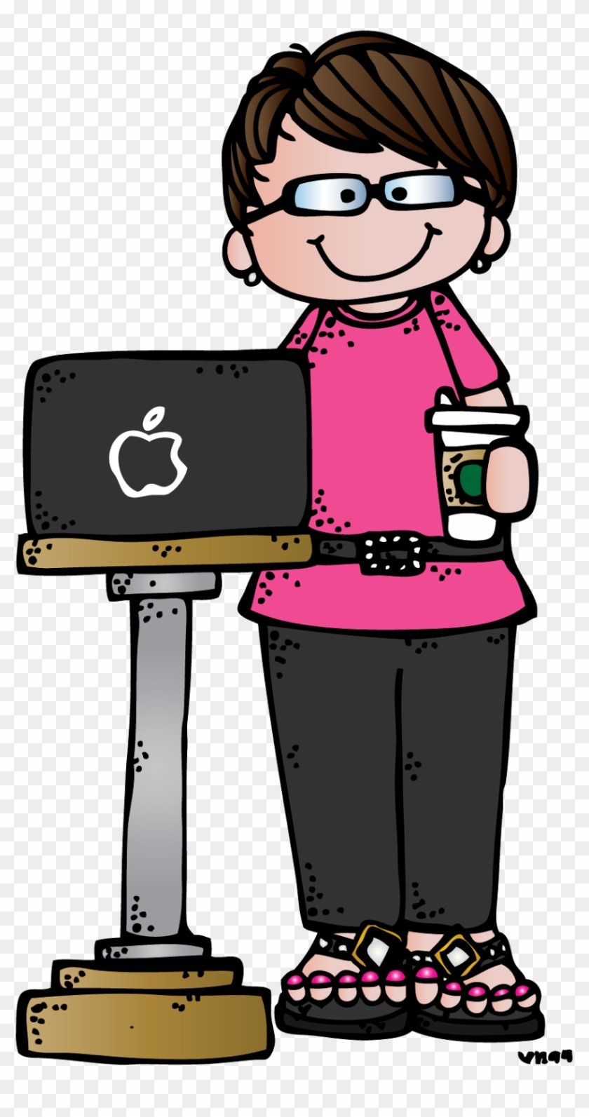 Melonheadz Illustrating And Doodles - Melonheadz Teacher Png Clipart