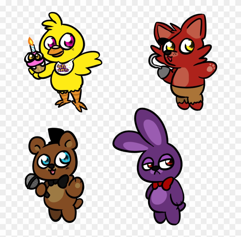 Running Stick Figure Clip Art - Five Nights At Freddy's Clip Art - Png Download