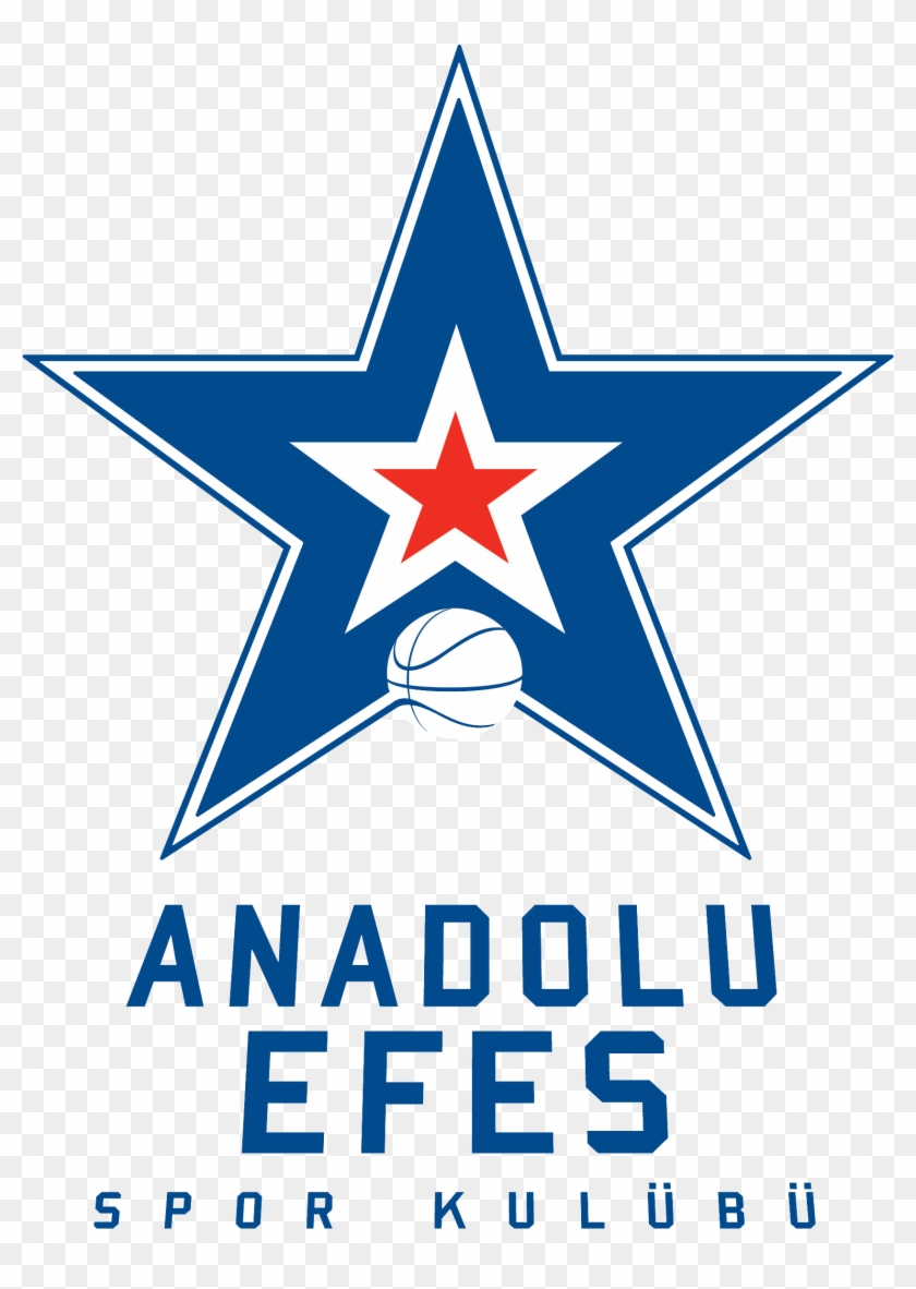 Anadolu Efes S K Turkish League Istanbul Ⓒ - Anadolu Efes Basketball Logo Clipart #3573706
