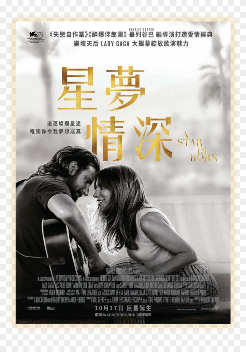 “bohemian Rhapsody” Over “a Star Is Born” In Best Box - Star Is Born Rated Clipart #3573945