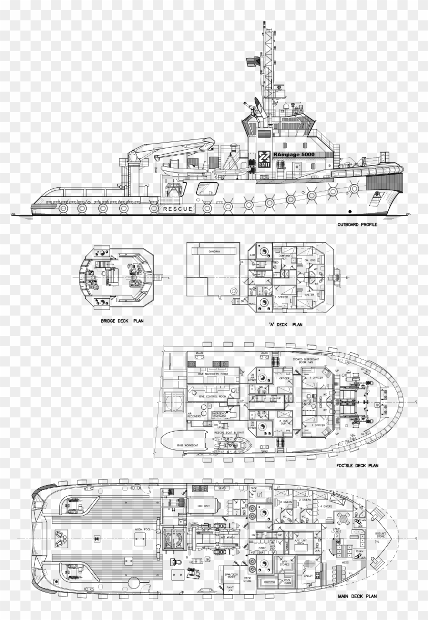 Sm30000r17 General Arrangement Model 800 × - Lobster Boat General Arrangement Plan Clipart #3574102