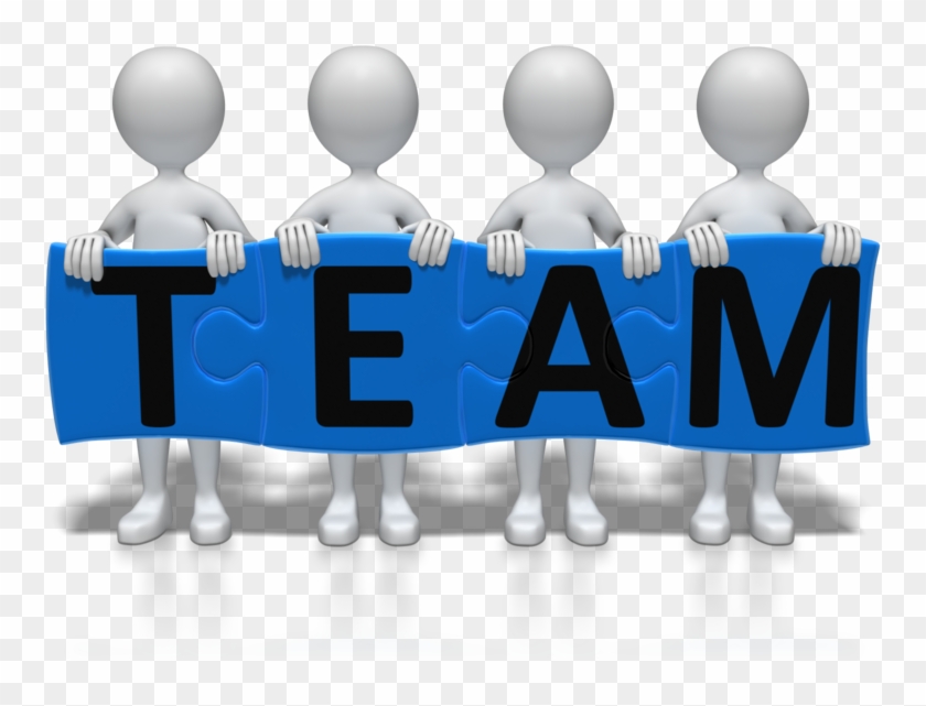 Stick Figures Team Puzzle 800 Clr 7003 - Team Pics For Presentation Clipart #3574264