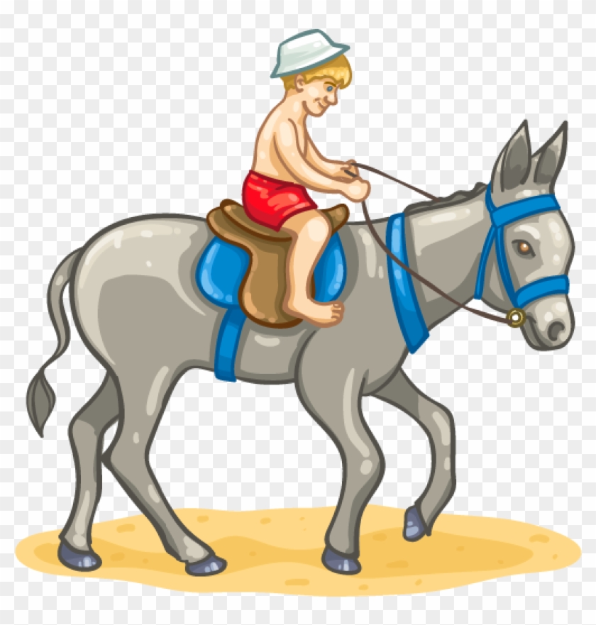 Donkey Ride - Donkey Ride Png Clipart