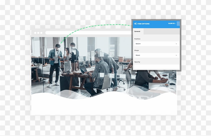 Shape Divider - Flexwerken Clipart #3574275